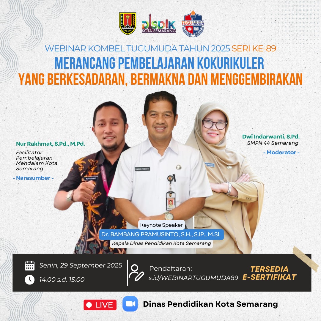 WEBINAR KOMUNITAS BELAJAR TUGUMUDA SERI KE-89